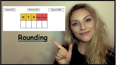 How to round to the nearest 10, 100, 1000 Year 5