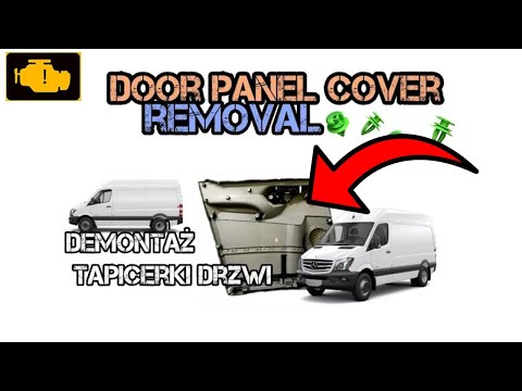 Front Door Panel Cover Mercedes Sprinter How To Remove Unscrew Inside Door Panel Dodge Sprinter