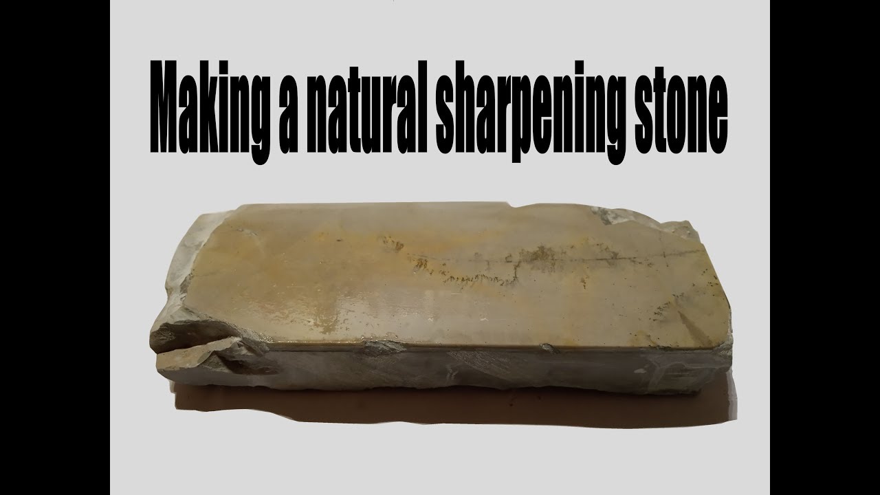 Making a SHARPENING STONE for WOODWORKING - YouTube