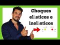 CHOQUES ELÁSTICOS E INELÁSTICOS ✅ Tipos de COLISIONES 👍Conservación cantidad movimiento Oakademia