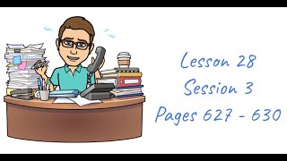 Lesson 28 Session 3