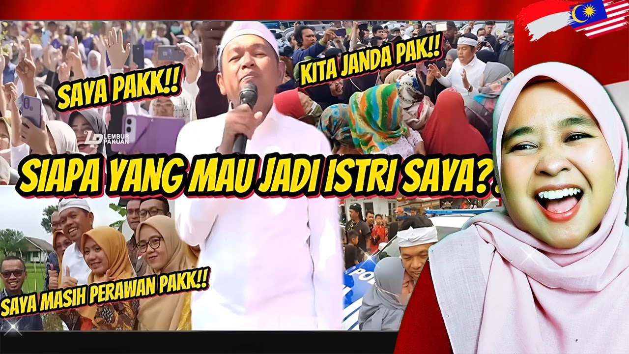 REAKSI 🇲🇾 : DEDI MULYADI KAGET! Banyak Yang Mau Jadi Istri KDM