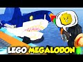 como conseguir el MEGALODON de LEGO en FISCH ROBLOX