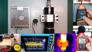 Review of Cheap 500W Air Cooled CNC Spindle with Power Supply and Speed Regulation