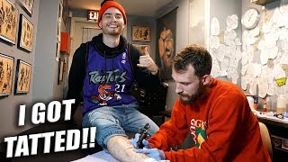 I GOT MY FIRST TATTOO! (Full Reveal)