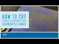 How to Cut Siser Glitter HTV With Your Silhouette CAMEO