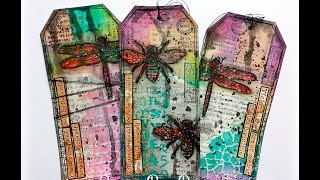 Mixed Media Tags with Art Anthology