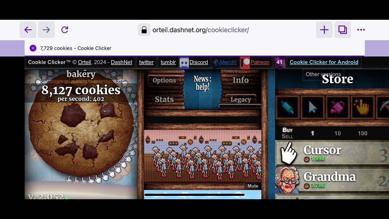 Cookie clicker part 1 - YouTube