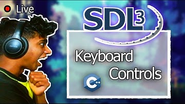 Keyboard Controls in SDL3 C++ |100 days of C++ (Days 55/100) | 250 Days of Programming (Day 59/250)
