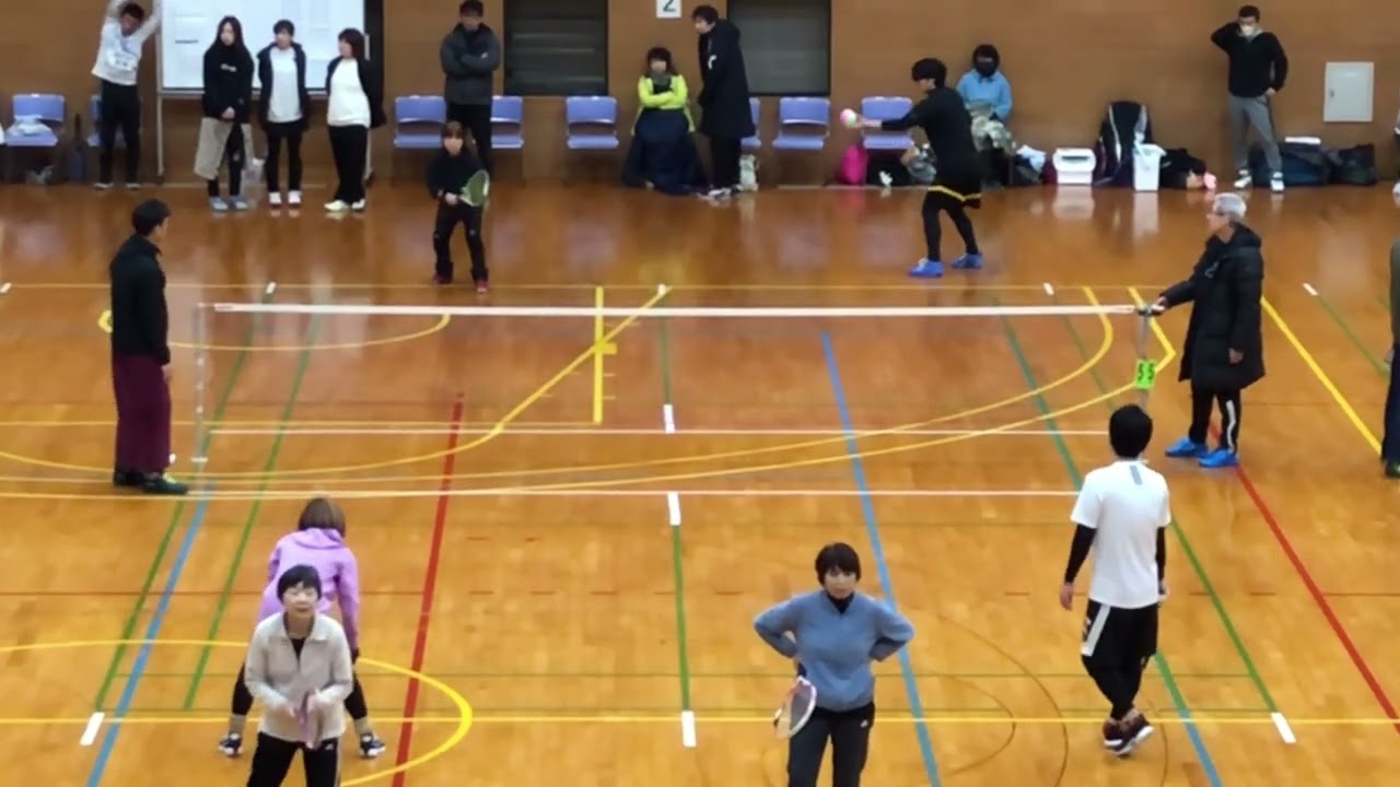 第14回アイリスミニテニス交歓会フリー2コート午前