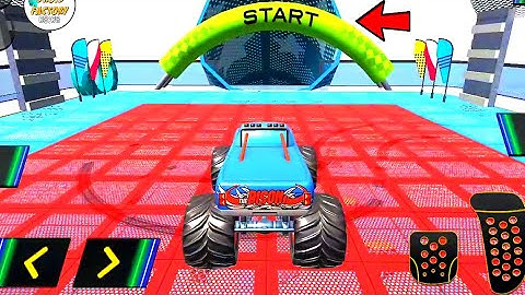 Extreme Stunt Car Mega Ramp Race- Best Android IOS Gameplay