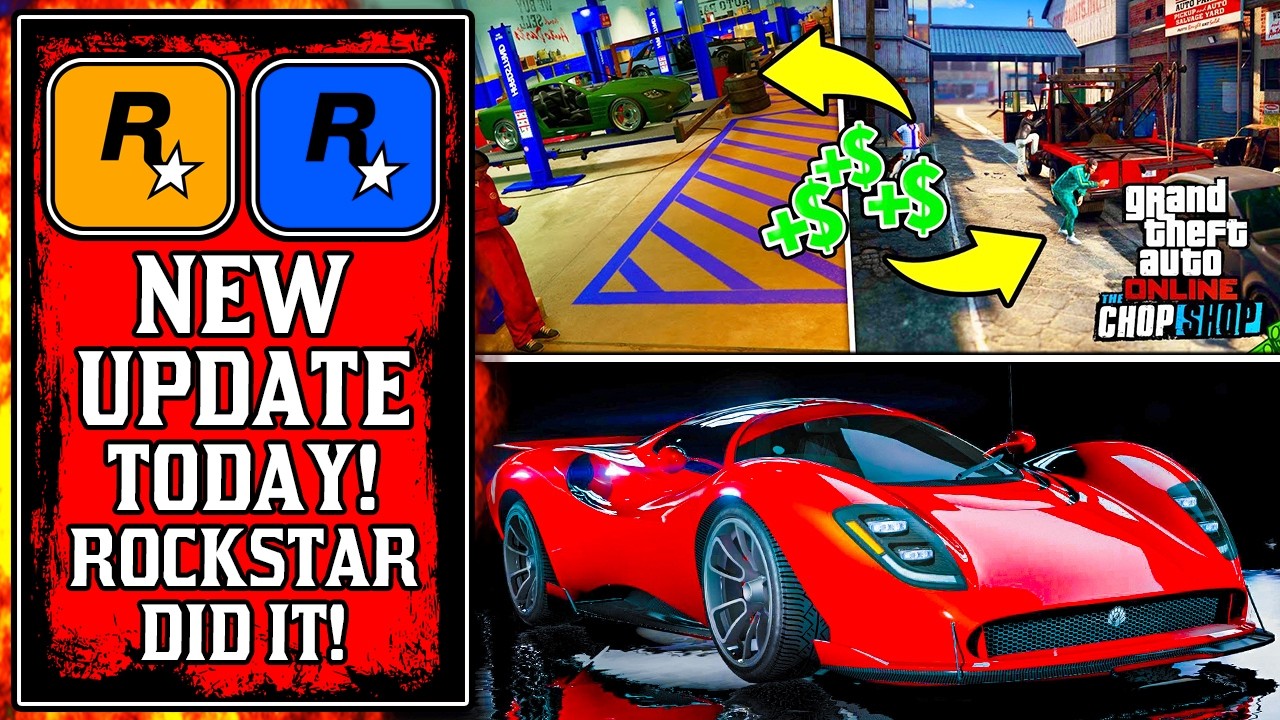ROCKSTAR SPOILS PLAYERS! The NEW GTA Online UPDATE Today! (New GTA5 Update)