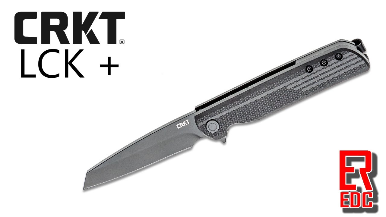 REVIEW: LCK Plus from CRKT. Great Budget EDC Knife - YouTube