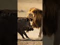 Pig vs Lion fight #ai #viral #viralshorts #lion #fighting #fightshorts #funny #funnyshorts