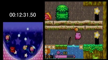Kirby: Squeak Squad 100% speedrun  1:00:55