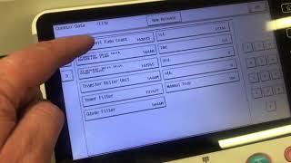 Enter Service Mode (Tech rep) Konica Minolta Bizhub C554e/C454e/C654e/C364e/C284e/C224e screenshot 4