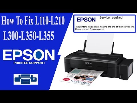 Epson Adjustment Program L350 All Lights Blinking Epson Adjustment Program