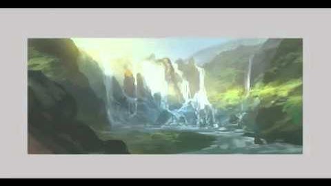 Environment Speedpainting 1 - The Falls