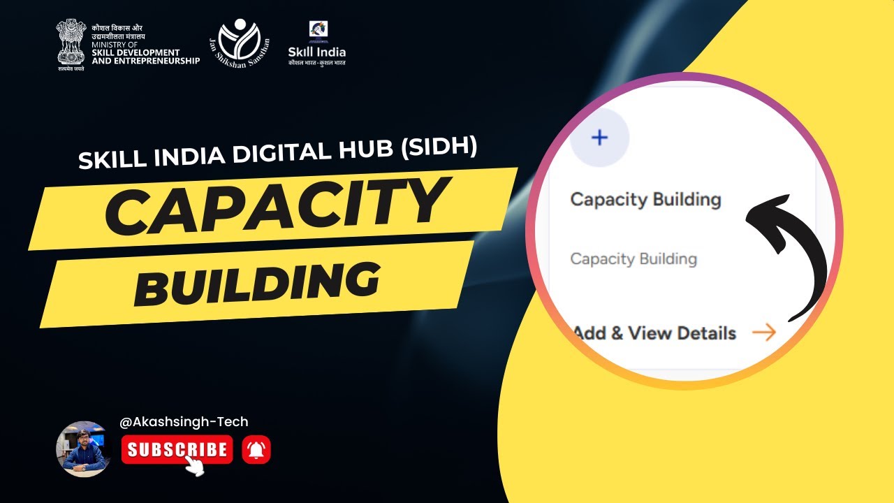 Add Capacity Building | How to add Capacity Building | JSS | Livelihood ...