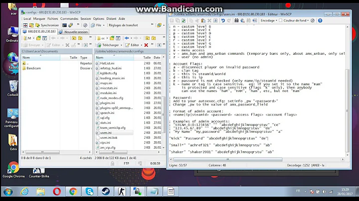 CS 1.6 How To Add Your Self A.D.M.I.N And V.I.P Now Video