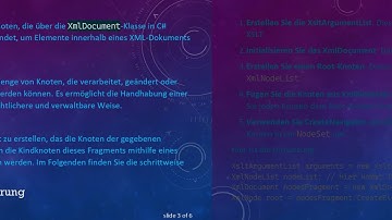 Wie man XmlNodeList in ein NodeSet für die Verwendung in XSLT konvertiert