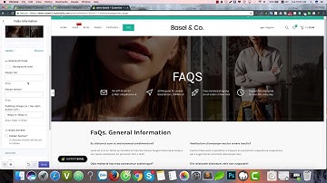 Basel Shopify - Modify FAQs page