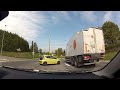 Exiting Autoroute A40 at Saint-Julien-en-Genevois, Haute-Savoie (Upper Savoy), France – onboard cam