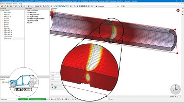 Multi Pass welding simulation (Transient - coupled thermal structural analysis)