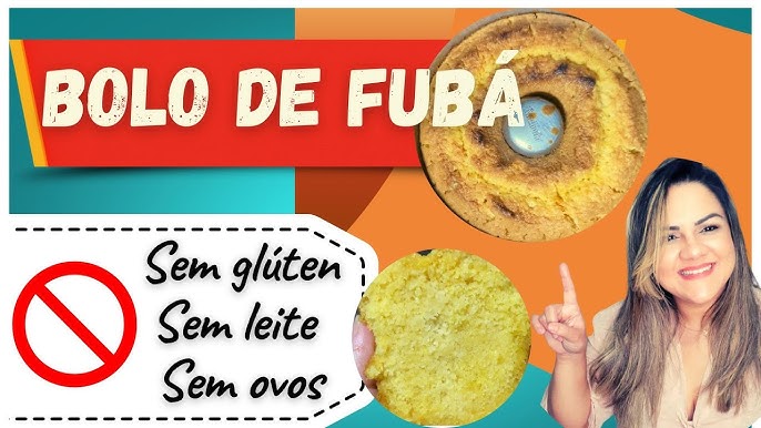 Bolo de cenoura sem glúten, sem leite e sem ovos 