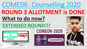 Comedk 2020 Round 3 allotment done | What to do next ? | Good or bad college | Comedk2020 |
