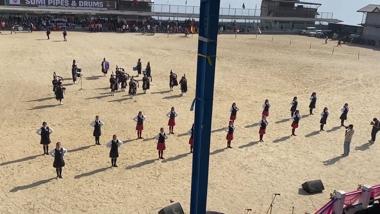 SUMI 25yrs Inter school Pipe band display