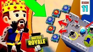 HOW DID I SURVIVE THIS MINEFIELD IN BATTLELANDS ROYALE! Season 11 Glitches, Dances (High Kill Games)