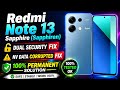 Redmi Note 13 (Sapphire/Sapphiren) Dual Security Repair | NV Data Corrupted Fix Solution Permanent