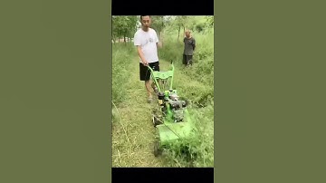 Máy xới đất máy làm cỏ nông nghiệp máy cắt băm cỏ máy vun luống đa năng #automobile #farming  #tools