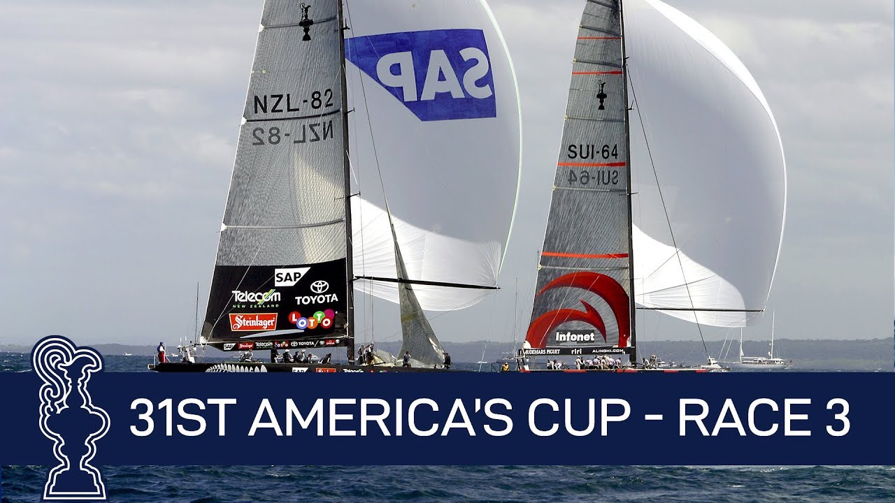 31st America's Cup Race 3 SUI vs. NZL | AMERICA'S CUP