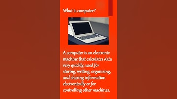 What is computer ? Simple Definition of Computer. Subscribe V SUPER RISING KIDS.