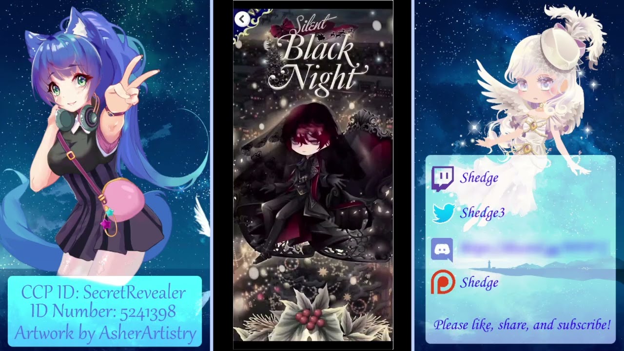 Cocoppa Play - Under His Melody & Silent Black Night Premium Coin / VIP Gacha Spins