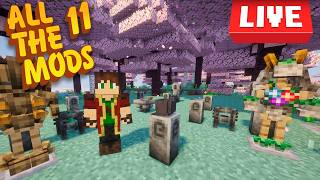 🔴ATM 11 ~ Rushando o ROOTS e Início do Occultism | Use !Trabaia | !Host | !MVP |