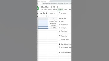 How to Make a Checklist in Google Sheets