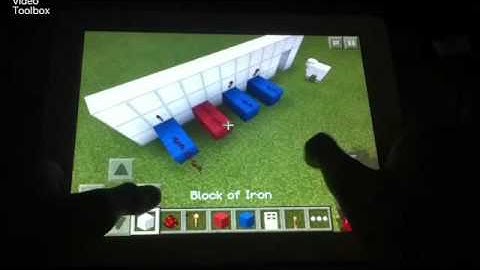 Minecraft Pocket Edition 0.13.1 | How to make a Password door (Made by Me)