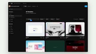 How to search for a Template on the Framer Marketplace