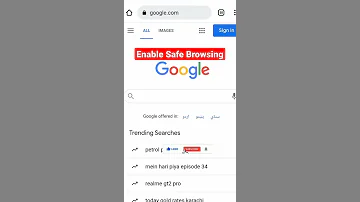 How to turn on Google Safe Search #shorts