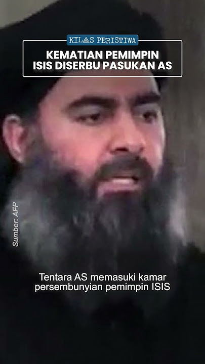Kilas Peristiwa: Kematian Pemimpin ISIS Diserbu Tentara AS, Sembunyi di Kamar & Ledakkan Bom Rompi