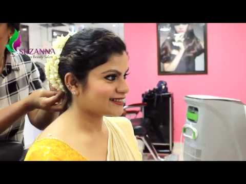 Kerala saree hairstyles/ hairstyles/ kerala saree / latest collection -  YouTube