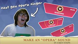 i honestly think i have a career in opera
