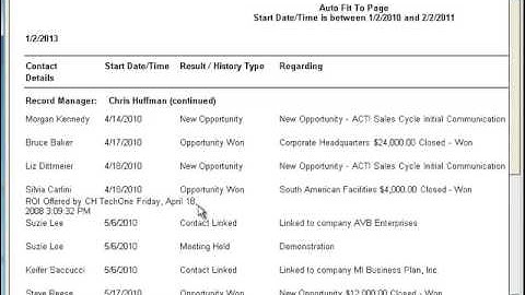 How to Auto-Fit Reports with Stonefield Query