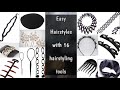 Compilation video of using 16 Useful HairStyling Accessories || Amazing Tools || HairStyle Matters