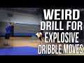 Weird basketball drill for explosive dribble moves