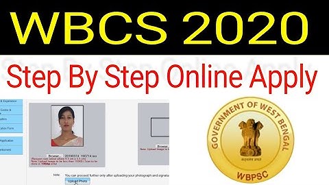 WBCS 2021 online apply || Step by Step WBCS form fill up || WBPSC Civil Service Notification 2021