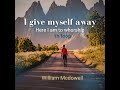 I give myself away - Here I am to whorship  _-_  by William Mcdowell  _ 1h loop